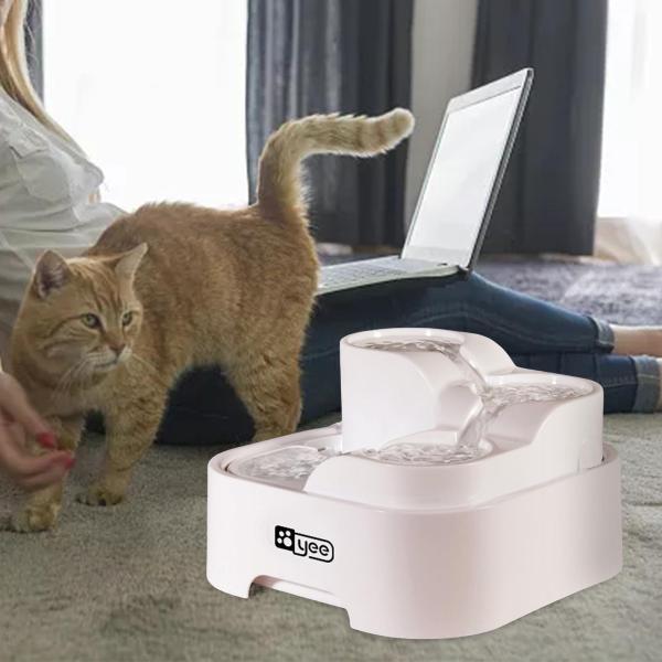 猫用噴水 ウォーターディスペンサー 給水器 ポータブル 静音 子猫用｜エムーエムショップ