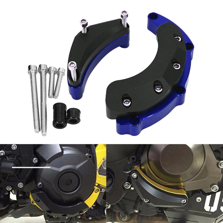 ヤマハMT-09FZ09青色用エンジンガードケーススライダーカバープロテクター 日用品雑貨・文房具・手芸-その他