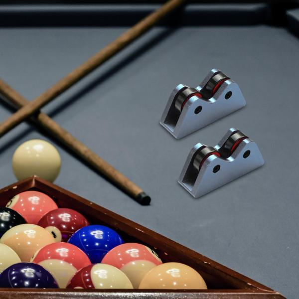 2x プールビリヤードキューローラービリヤードキュースヌーカークラブローラー真っ直ぐ度さがし当てる器チェッカー精神測定検査物の具真っ直ぐ度チェッカー