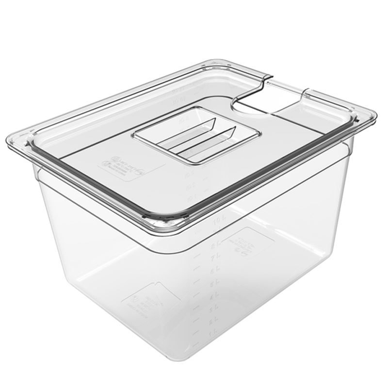 冷ややかさ膳立て器専用 ボンネット入れもの 角型ボンネット入れもの 11L 32*26*20糎 大静電容量 専用蓋付き添い人 無意味さ膳立て法保護すること入れもの sous vide 入れもの 目盛り付き添い人【本体のみ・仕合わせ別売 】 6L/11L/25L