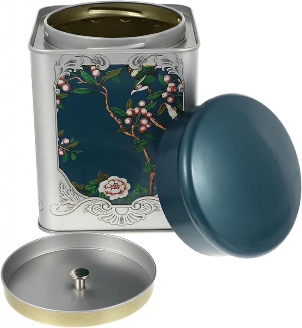 四角い 小麦粉保存キャニスター 缶 キャンディギフトボックス コーヒー豆の容器 金属製の食品瓶 四角い密封缶 茶葉用の金属製 お茶の保存瓶 コーヒー気密容器 キッチン収｜エムーエムショップ