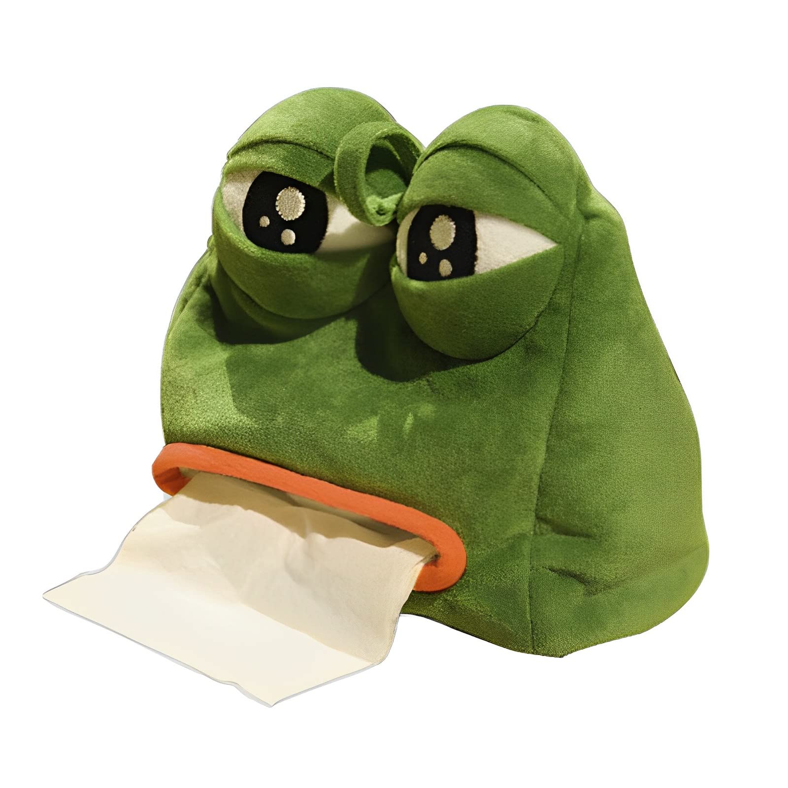 楽天市場】ティッシュケース カエルのぺぺ かわいい ぬいぐるみ ティッシュカバー プレゼント お祝い : 時の旅人