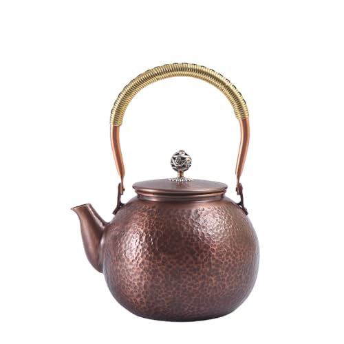 楽天市場】新光堂 COPPER100 純銅 黒銅仕上げ 鎚目湯沸し 2.3L[新光