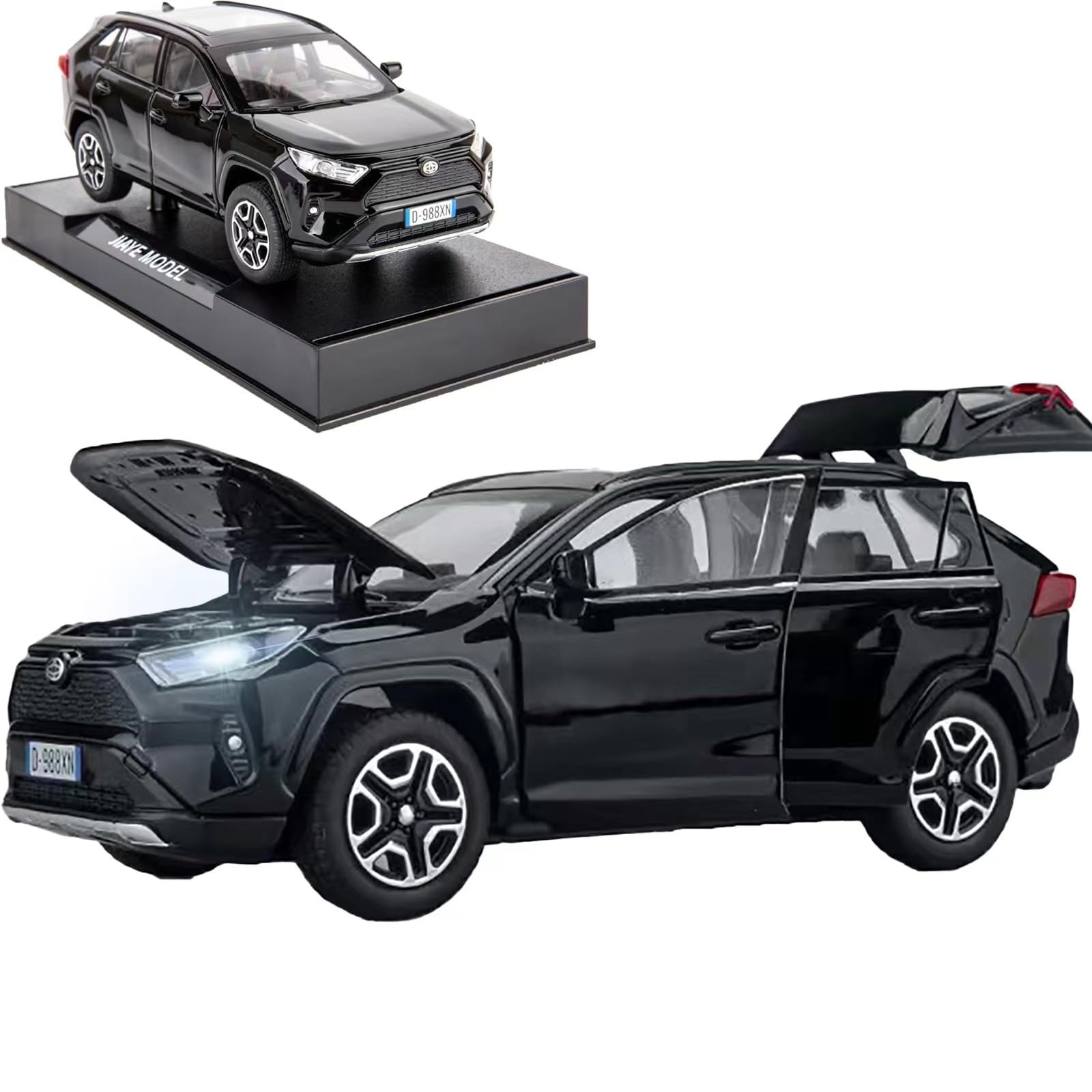 RAV4 黒 ミニカー 1/43 GAZOOショッピング 1／30スケール RAV4ミニカー ＜218