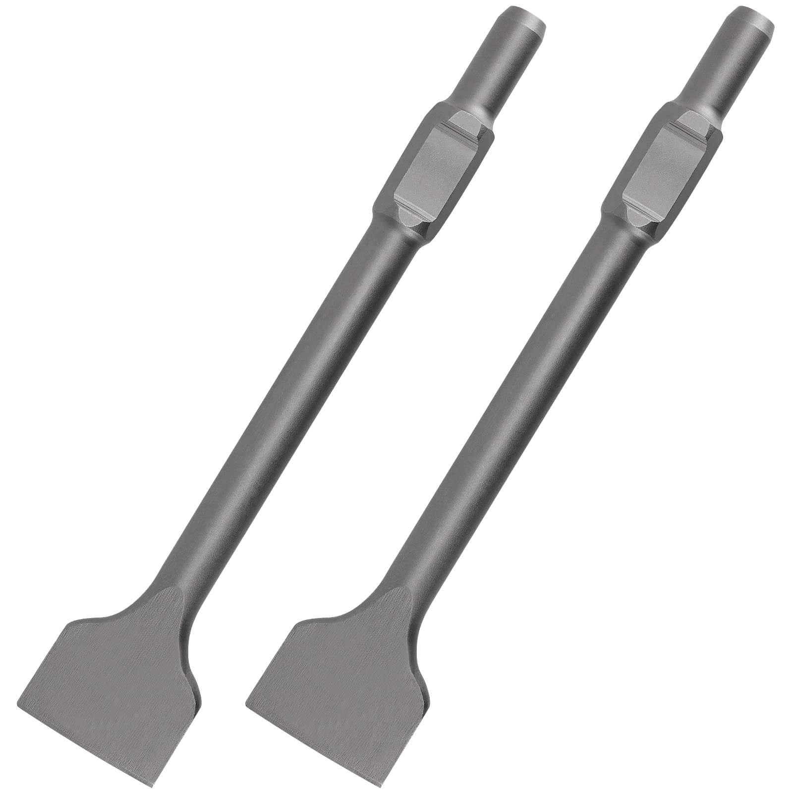 六角シャンク Sc チゼル 2個容器に並べる 3 x 16in 1-1/8in チゼル六角軸 電動取りこわす手玉鉄槌用フラットチゼルビット