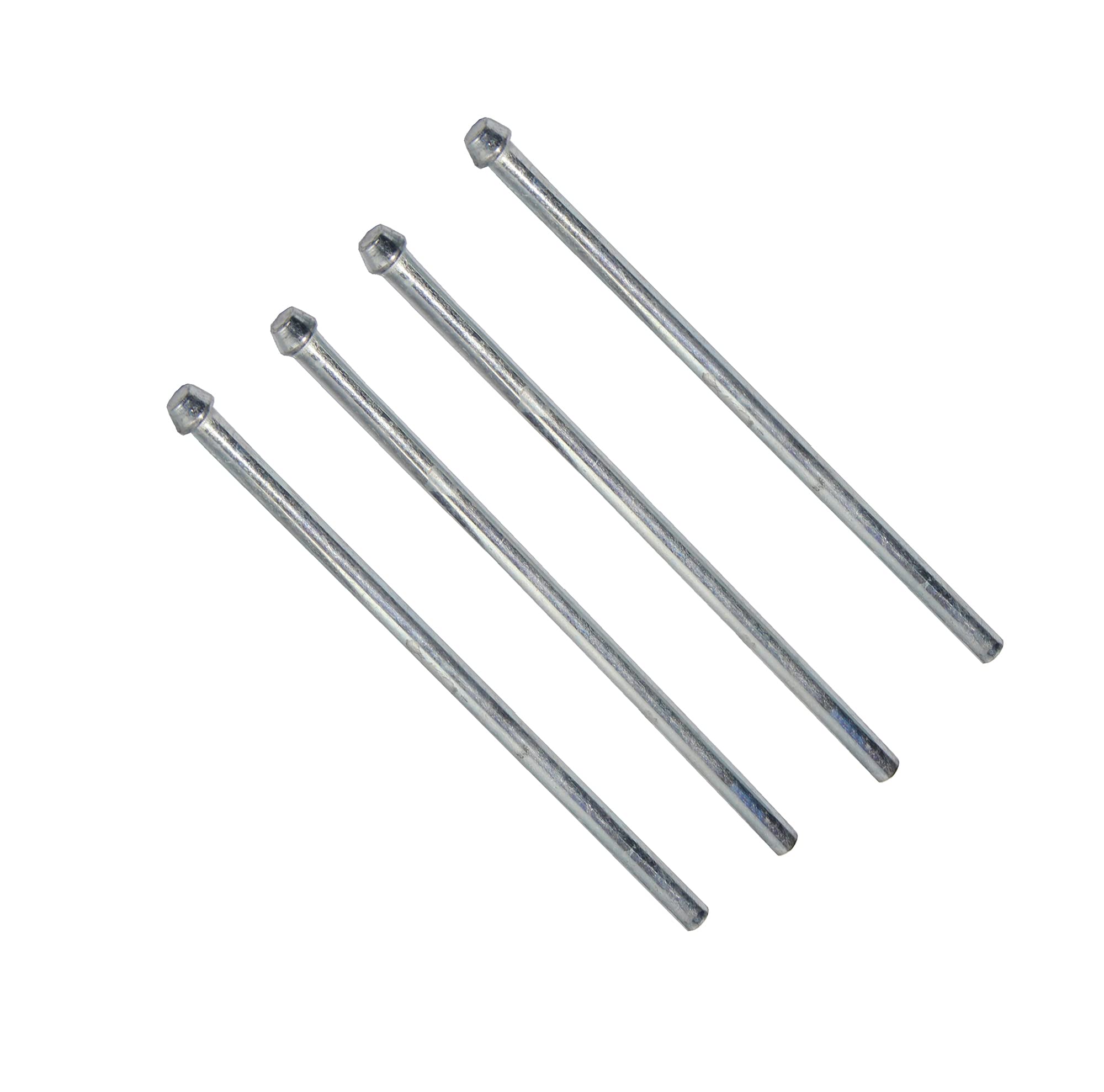 4パック エキゾーストハンガーロッド 3/8インチ x 8.6インチ ストレートユニバーサル溶接 ハンガーロッド入り