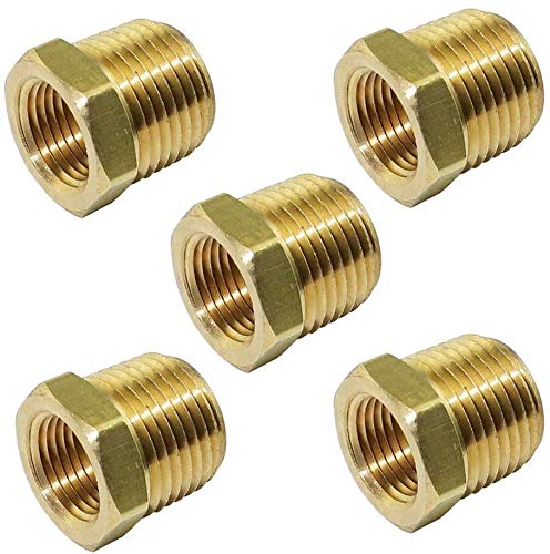 金管楽器煙管あと継ぎ六角ブッシング M3/4\"×F1/4\"" 3220EB-5"