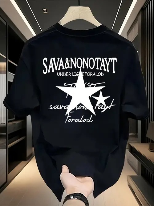 楽天市場】ハイブランド系 スター 星柄 Tシャツ フリーサイズなので