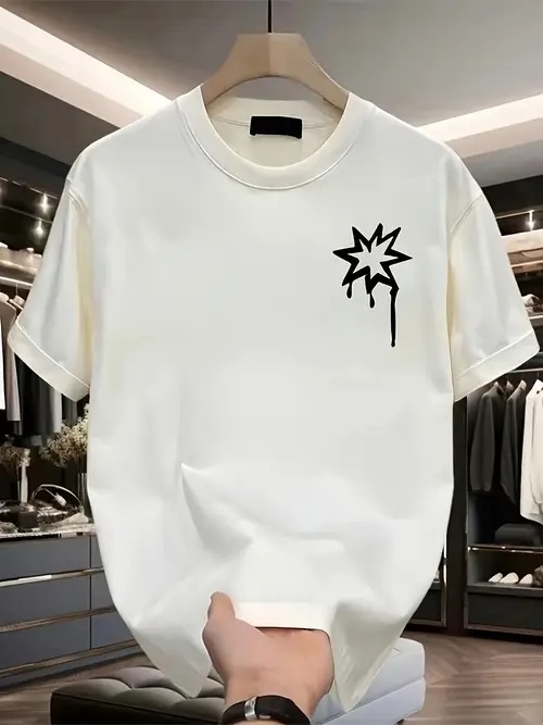 楽天市場】ハイブランド系 スター 星柄 Tシャツ フリーサイズなので