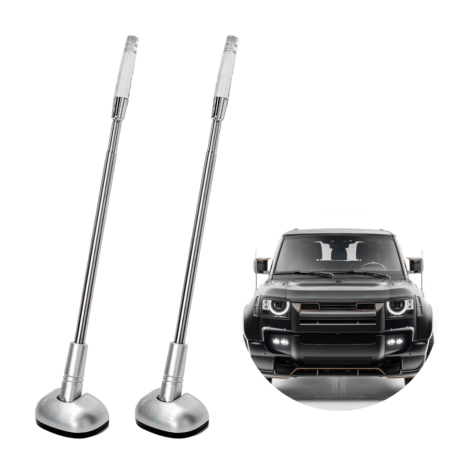 楽天市場】ナポレックス FIZZ-1104 コーナーポールアンテナ クリア