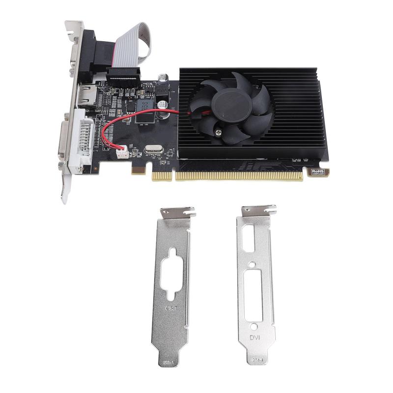 R5 230 電子計算機 グラフィクス 歌留多、2GB GDDR3、64 ビット、625MHz 中核グループ周波数、PCI Express X16、御勤め用、映像媒体まとめ上げる用、ITX シャーシ