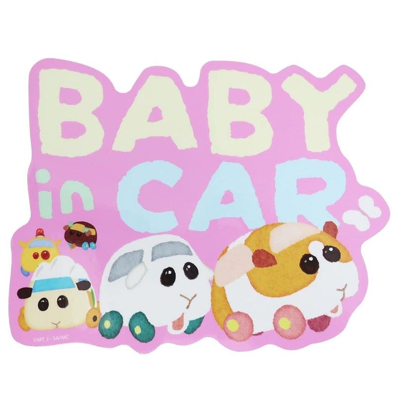 PUI PUI モルカー[車用 防水 ステッカー]ベイビーインカー ステッカー/BABY in CAR 隊列移動画像