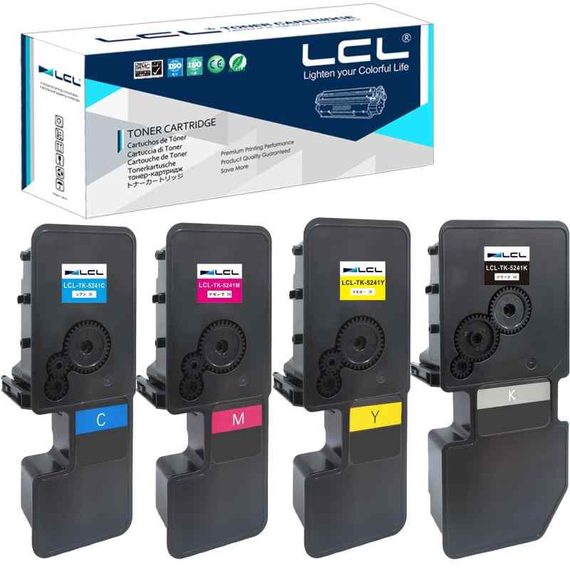 LCL （4色セット ブラック シアン マゼンタ イエロー） Kyocera用 京セラ用 TK-5241 TK-5241K TK-5241C TK-5241M TK-5241Y 互換トナーカートリッジ 対応機種：Kyocera ECOSYS M5526c