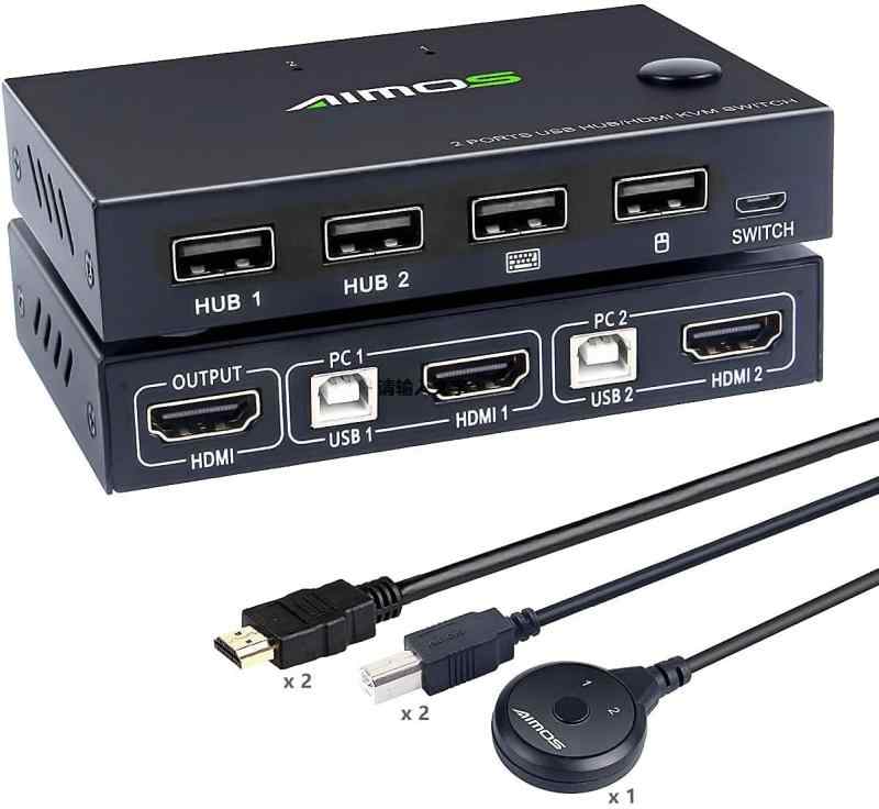 AIMOS USBうつり変わり器3.0 KVM うつり変わり器