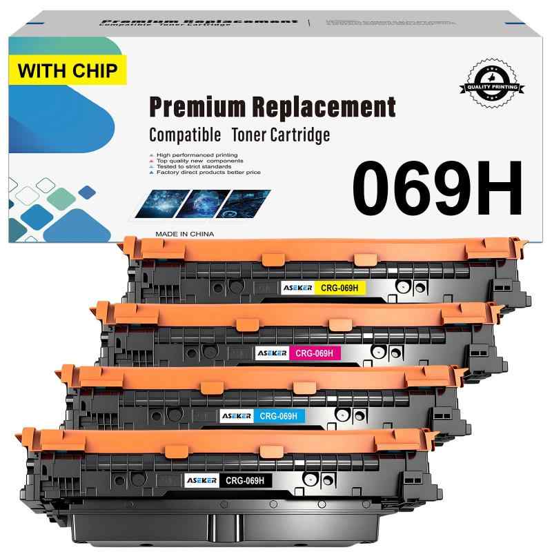 【残量表示ICチップ付き】Canon キャノン用069H CRG-069H (BK/C/M/Y) 大容量4本セット対応機種 CANON キャノン LBP674Cdw LBP672Cdw LBP671Cdw LBP674Cx MF755Cdw MF753C|emuland