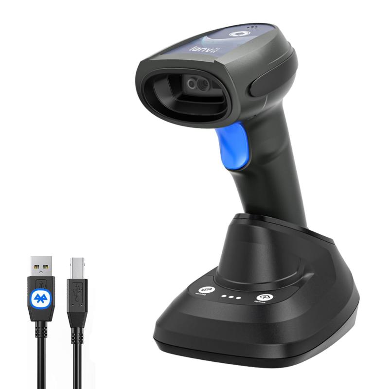 LENVII USB有線/無線 2.4G/Bluetoothバー コード リーダー ハンドヘルドバー コード スキャナー｜emuland