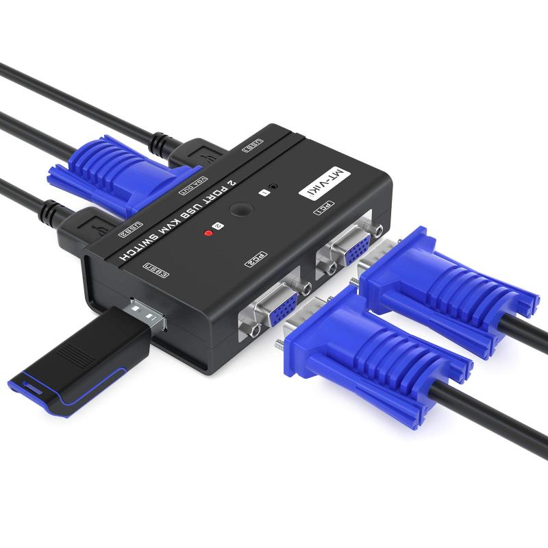 MT-VIKI USB VGA KVM切替器 スイッチ|emuland