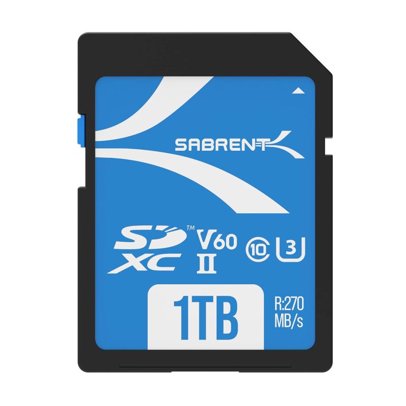 SABRENT SD歌留多 、記憶装置歌留多、UHS-II記憶装置歌留多、キヤノン、富士フイルム、パナソニック、ニコン、余分の物のあらゆるUHS-II写真機と取り替えっこ性あり