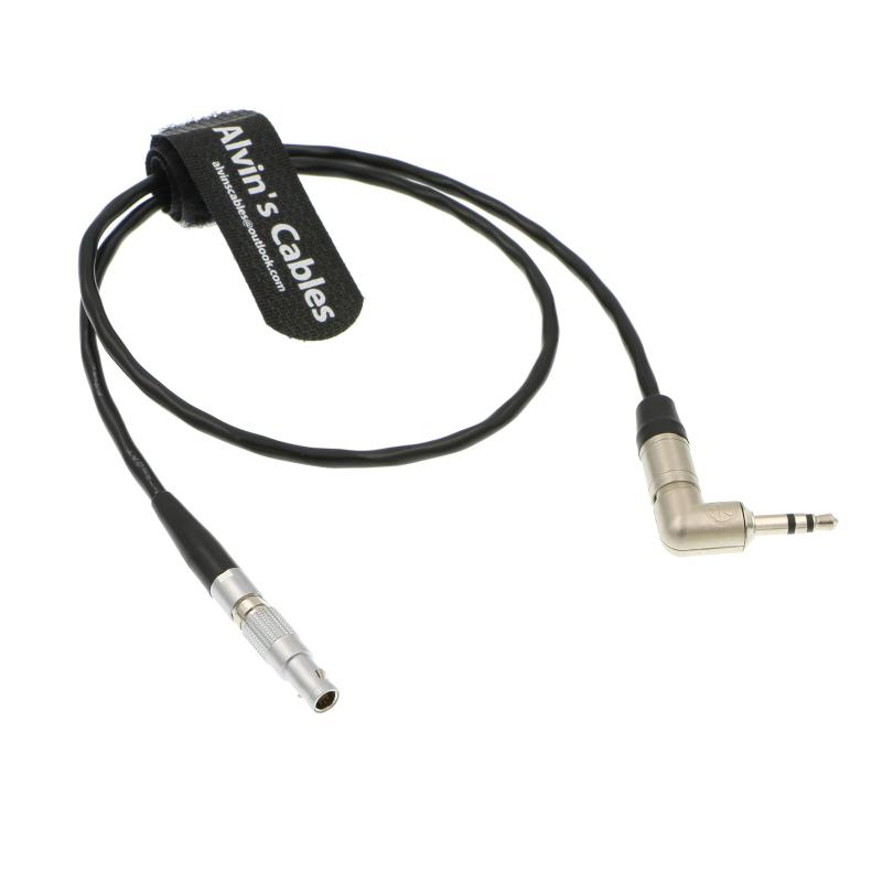 Alvin's Cables RED Epic 用の 4 pin オス to 3.5 MM TRS Easync Sync Time Code ケーブル