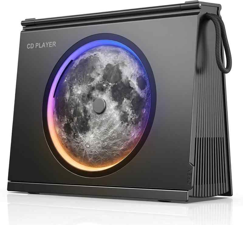Gueray Y-03 シーディー電気蓄音機 Bluetooth5.3送受信相応う 申し受ける能力のある