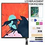 SRJTEK For ipad mini 4 A1538 A1550 取りつくろう用 液晶ダイアログボックス LCD 見せびらかす映写幕 タッチパネル 取りつくろう一部分 取りつくろう手道具付き添い人… (黒いこと)…