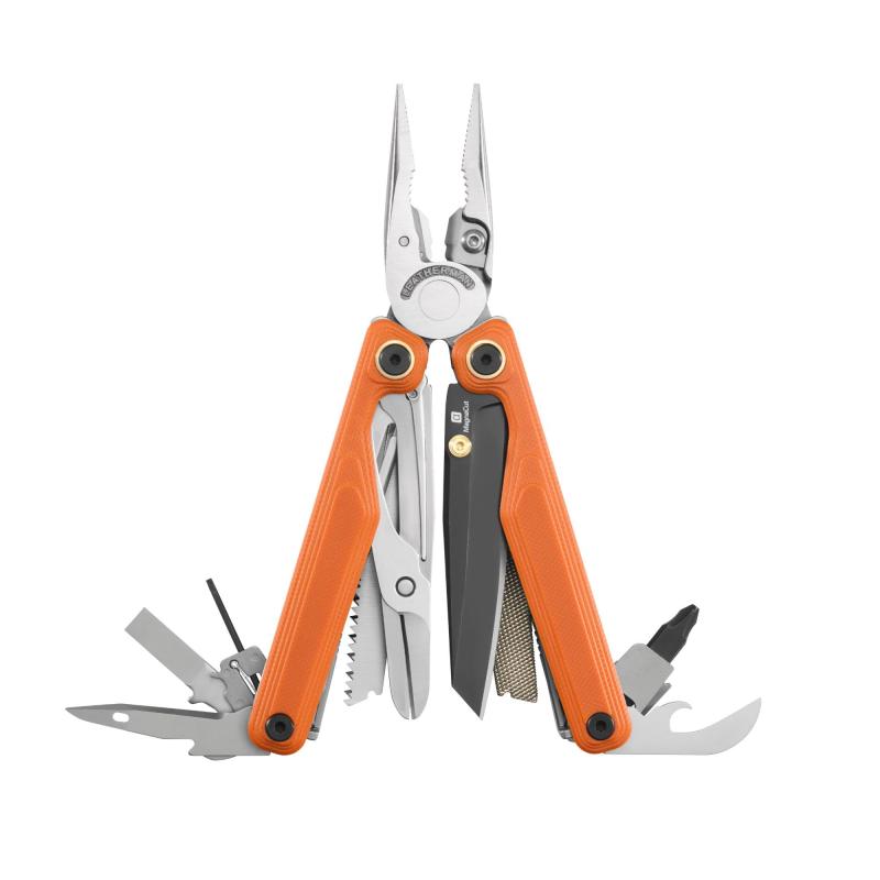 LEATHERMAN (レザーマン) マルチツール Wave Alpha 18機能 MagnaCut直刃 G10ハンドル 2 登山 釣り アウトドア|emuland
