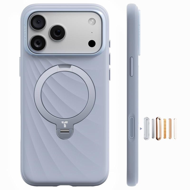 TORRAS iPhone用 入れもの ケイ素樹脂 MagSafe相応う 輪っか 照明ランプ 360°定点回転させる 縦横両相応う 磁石積み上げる カメラコントロールボタン 米軍標準尺度 耐衝撃 指紋押しとどめる Ostand Q3 Wind Flow