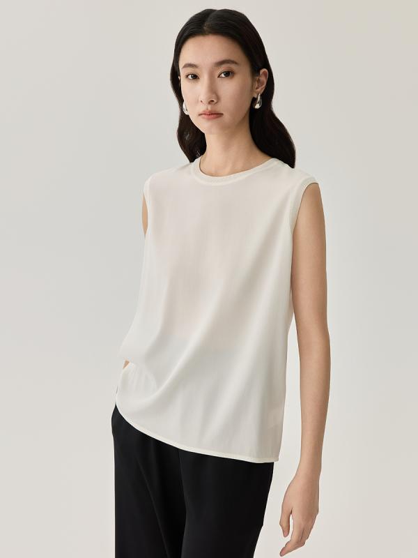Tシャツ レディース 半袖 無地 丸首 夏用 通勤用 普段使い 綿100% 軽量 接触冷感 通気性 吸湿速乾 かわいい おしゃれ ファッション｜emuland