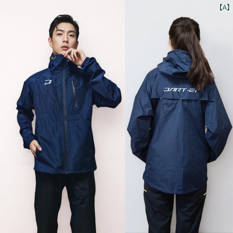 日本 DARTEI 男女 兼用 Ei - 005 セット、 耐暴 風雨、 軽量で 快適な 電動 自転車 用 レインポンチョ｜emuland