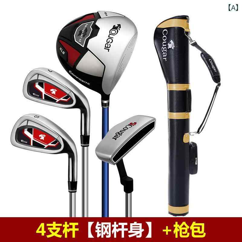 ゴルフ クラブ セット メンズ 初心者向け フルセット 12本 カーボンシャフト 軽量 耐久性 スポーツ グレイ|emuland