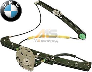 【M's】E46 BMW 3シリーズ（98y-05y）純正品 フロント ウインドーレギュレーター（左側）／／正規品 ウィンドーレギュレター 左前 318i 320i 323i 325i 328i 330i 5133-7020-659 51337020659