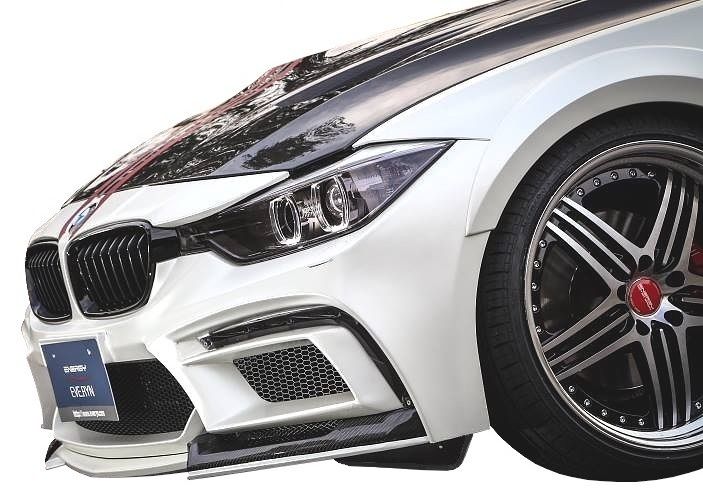 フロントスポイラー 2012-2018 BMW F30 3シリーズ フロントリップ ABS