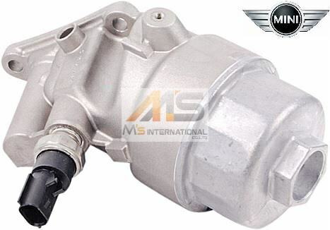 【M's】R50 R52 R53 BMW ミニ（2001y-2006y）純正品 オイルフィルターハウジング オイルフィルター付き MINI 正規品 ワン クーパー クーパーS 1142-7563-522 11427563522