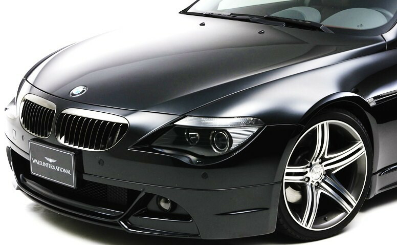 【M's】E63 E64 BMW 6シリーズ（クーペ／～07y） WALD フロントスポイラー // ビーエム ヴァルド 未塗装 FRP 受注生産 F バンパー エアロ バルド 高品質 エムズ 大人気 新品 40,755円