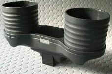【M's】BMW E60 E61 M5（マイナーチェンジ前車）ALCABO製 ドリンク＆ポケットホルダー（ブラックカップタイプ）新品
