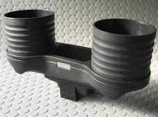 【M's】BMW E90 E91 E92 E93（M3）3シリーズ 右H ALCABO製 ドリンク＆ポケットホルダー（ブラックカップタイプ）新品 7,700円