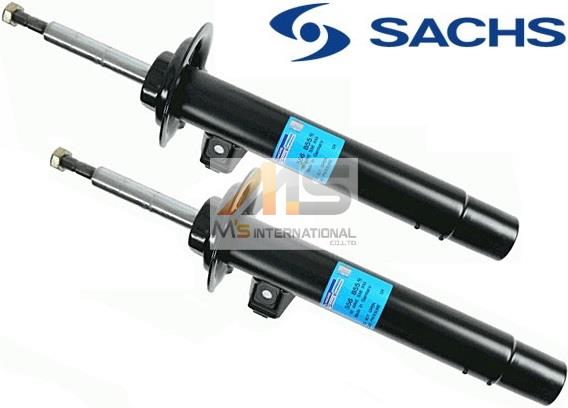 【M's】E46 BMW 3シリーズ(1998y-2005y)SACHS フロント ショックアブソーバー 左右(2本)／318 320 323 325 328 330 社外品 OEM ザックス ショック ダンパー セダン ワゴン クーペ 3131-1096-849 31311096849 556-855 556855 3131-1096-850 31311096850 556-856 556856