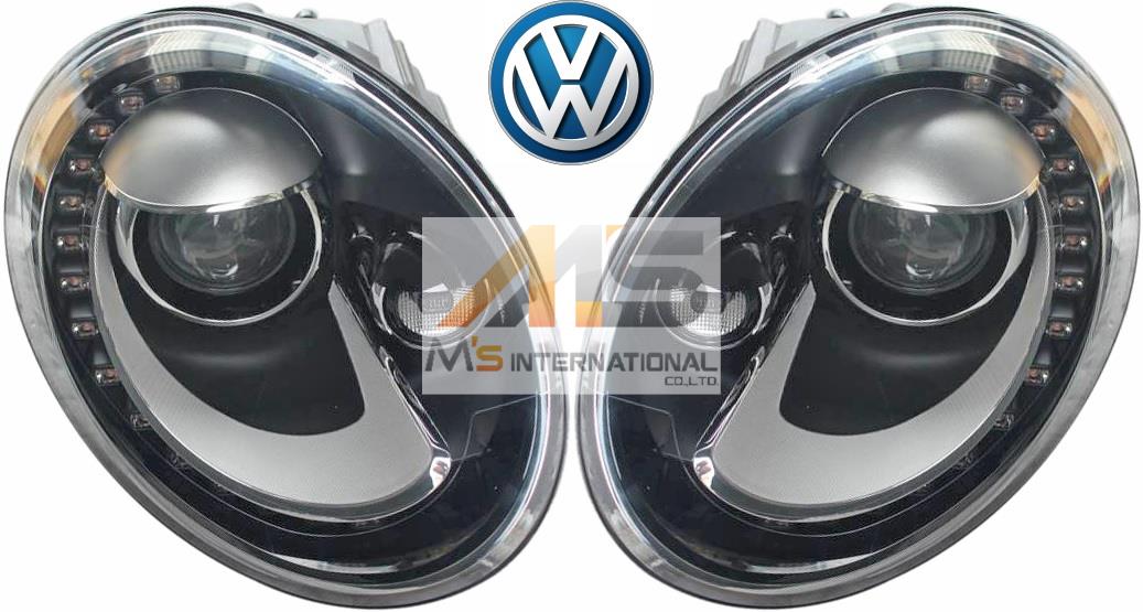 楽天市場】VW フォルクスワーゲン キセノン ヘッドランプ 右側 純正