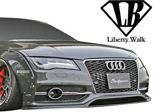 【M's】アウディ A7/S7 (2011y-2018y) Liberty Walk LB-WORKS フロントバンパー/FRP リバティーウォーク リバティウォーク リバティー リバティ LB エアロ バンパー AUDI エーセブン|エムズパーツshop 店