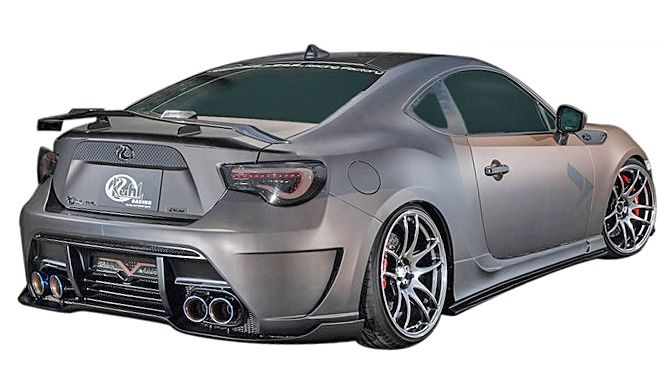 楽天市場】トヨタ 86 ZN6 後期用 リア バンパー ハーフタイプ / 外装