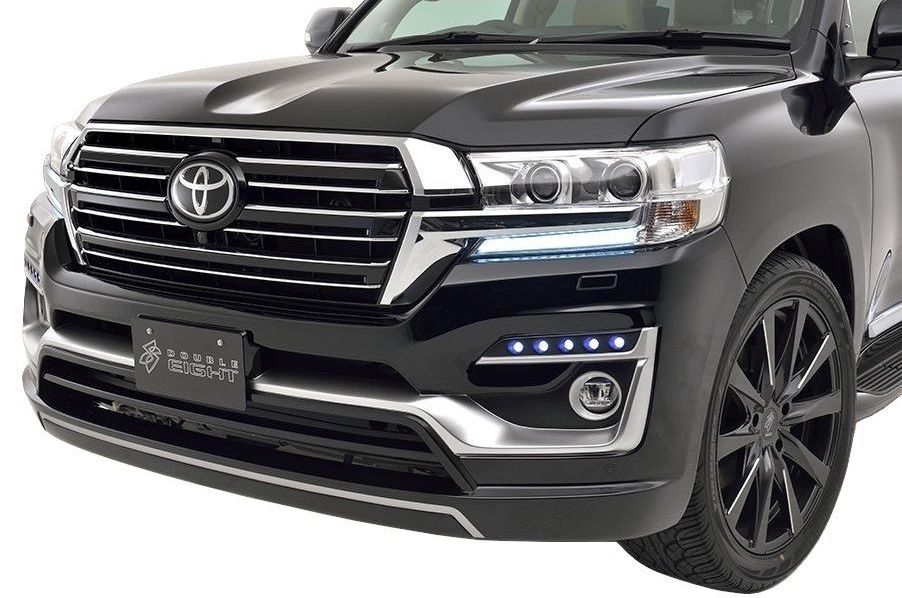 楽天市場 M S ランクル 0 後期 フロント バンパー スポイラー Led付 Double Eight ダブルエイト エアロ トヨタ ランドクルーザー Front Bumper Spoiler Toyota Landcruiser 0 M C After エムズパーツshop 楽天市場店