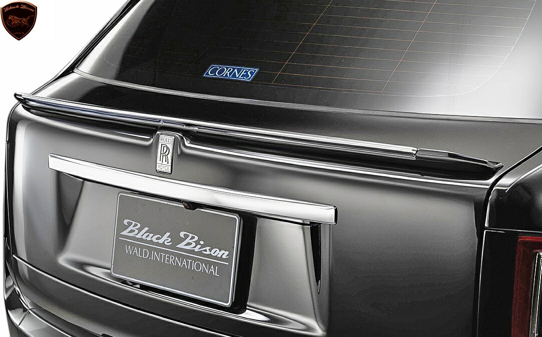 【M's】 ロールスロイス カリナン (2018y-) WALD BLACK BISON EDITION トランクスポイラー ／／ ABS 未塗装 ヴァルド バルド エアロ パーツ 高級車 ロールス Rolls Royce Cullinan SPORTS LINE カスタム ドレスアップ リアウイング リヤウイング