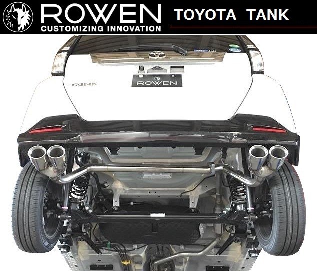 超目玉 M 39 S トヨタ タンク エキゾーストフィニッシャー 4本出し マフラーカッター ターボ車用 Rowen ロエン 1t027z00s Toyota Tank 爆売り Dev Dcha Us