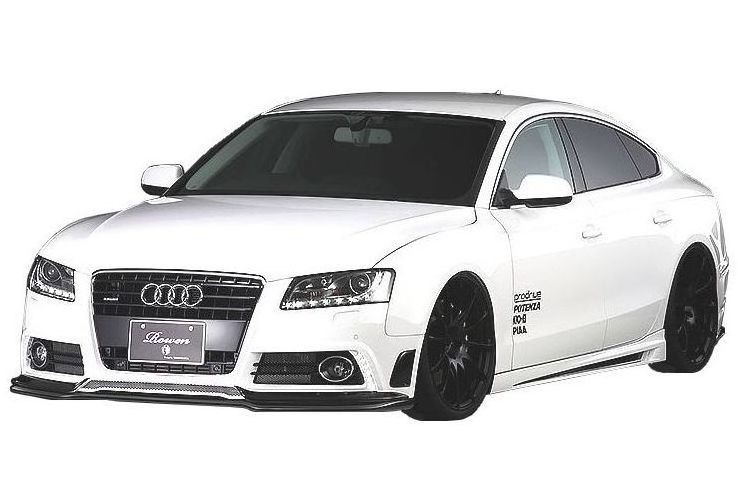 アウディA5 8T 後期フロントバンパー　スポーツバック用 アウディ A5 スポーツバック 8TCDNL 後期 フロントアンダー