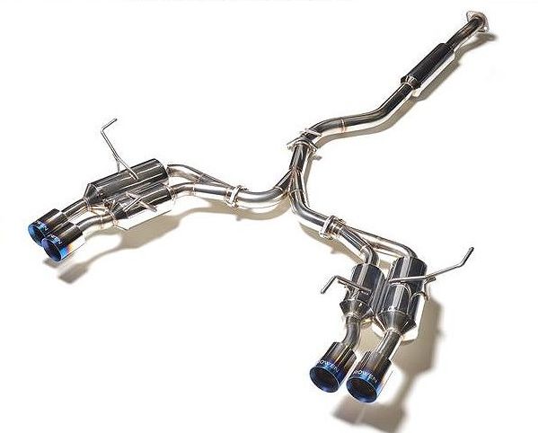 楽天市場】【M's】 SUBARU WRX STI VAB専用 4本出し 4