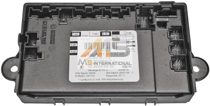 【M's】W221 ベンツ AMG Sクラス（2005y‐2013y）純正品 ドアコントロールユニット（左前）／／純正 S350 S500 S550 S600 S63 S65 221-900-6204 2219006204