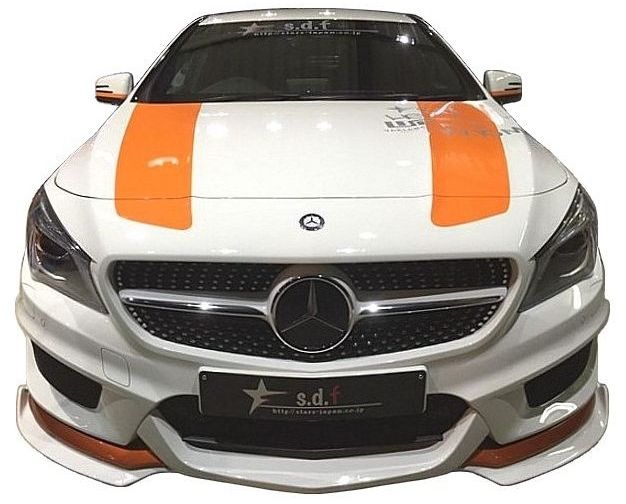 ベンツ CLAクラス W117　2013-2016前期　フロントグリル ガーニッシュ シルバー フロントグリル ラジエターグリル AMG スタイルグリル用 CLA クラス W117 C117 X117