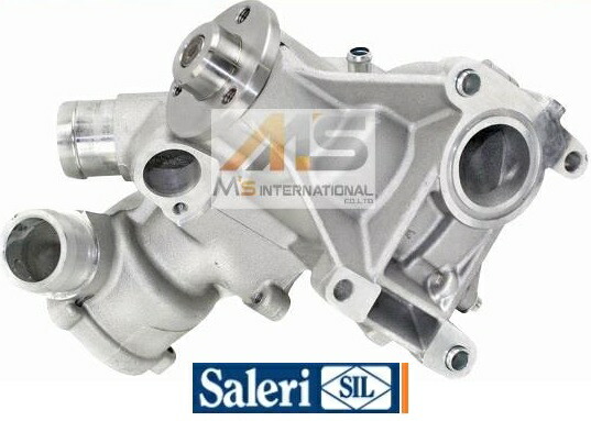【M's】W124 W210 ベンツ E280 E320（直6）SIL製 ウォーターポンプ (パッキン付) ／／社外品 Eクラス S124 C124 S210 M104 104-200-4901 1042004901 104-200-4401 1042004401 PA838｜エムズパーツshop　店