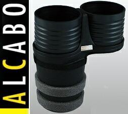 【M's】トヨタ C-HR ZYX10/NGX50 (2016y-) ALCABO ドリンクホルダー (ブラック） アルカボ カップホルダー 高級 センター 2個置き TOYOTA CHR CH-R AL-T121B ALT121B