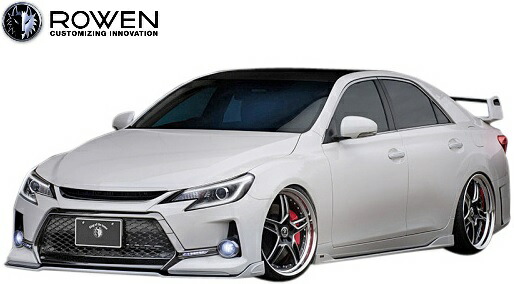 M S トヨタ マークx G S 12 08 16 11 Rowen フロントマスク Frp エアロ ロェン ローウェン ロエン ローエン ロウェン Toyota Mark X マークエックス Grx130 Grx133 1t010c00 Abonkala Com